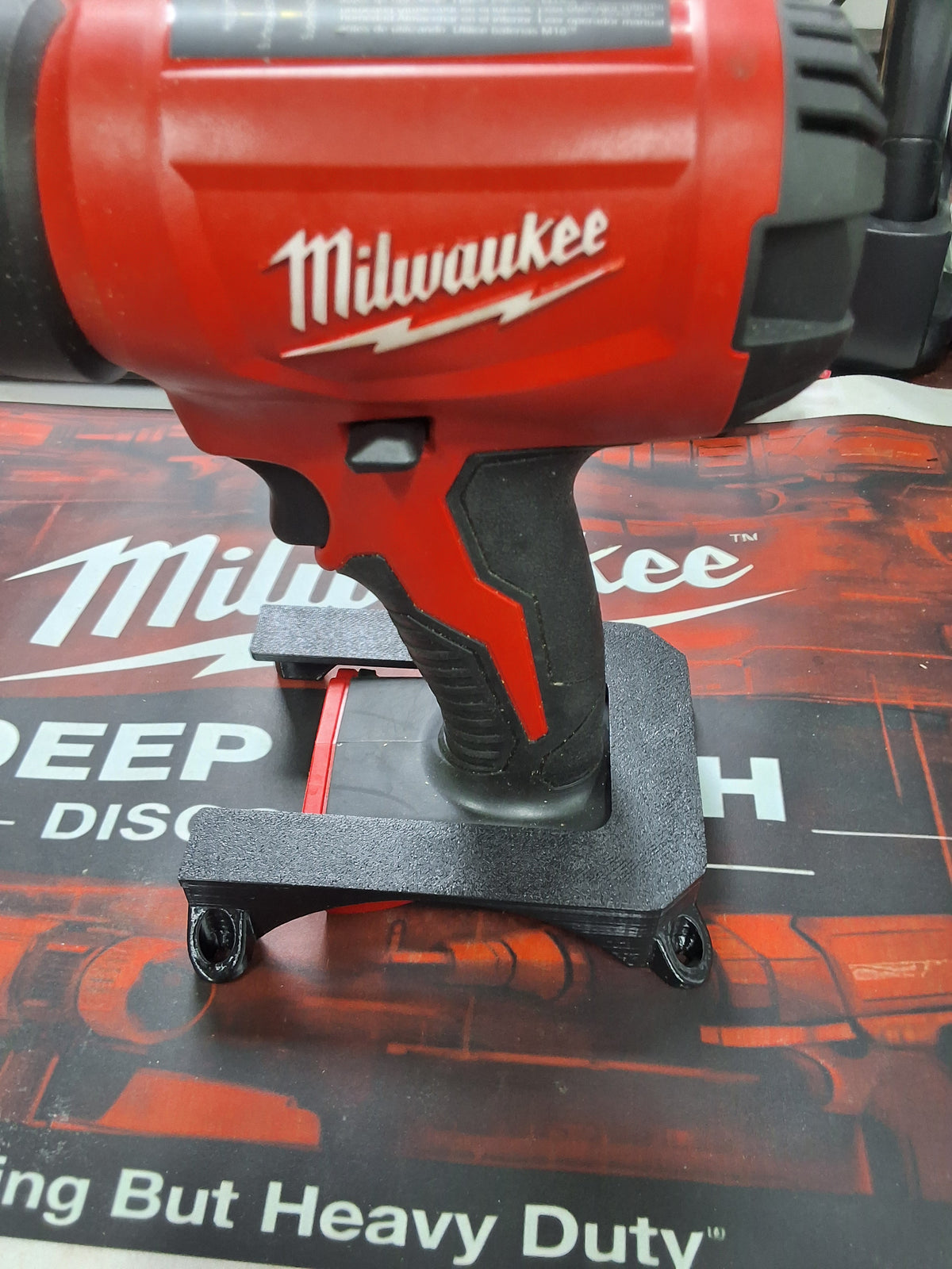 Universal Cordless Tool Wall Mount | Power Tool Holder | Drill & Impact Driver Organizer | Garage Workshop Storage | 3D Printed PETG