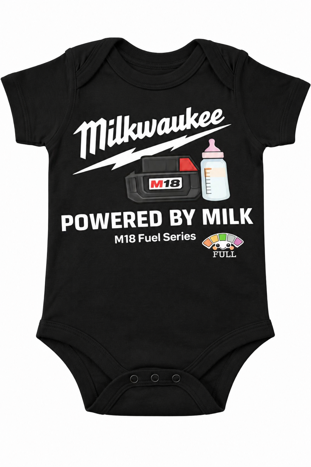 Milkwaukee Powered By Milk Onesie