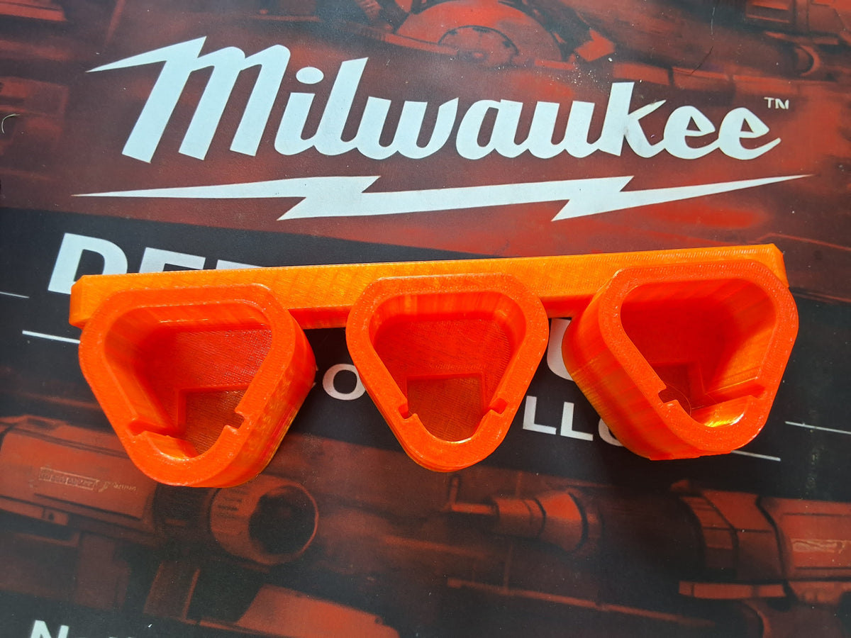 M12 Triple Battery Wall Mount
