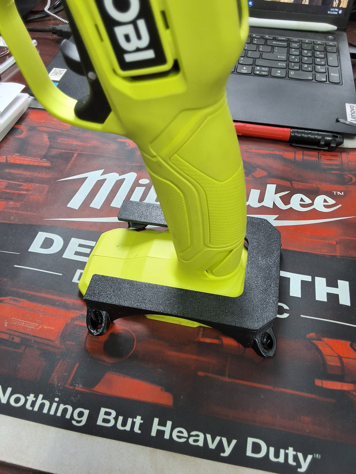 Universal Cordless Tool Wall Mount | Power Tool Holder | Drill & Impact Driver Organizer | Garage Workshop Storage | 3D Printed PETG