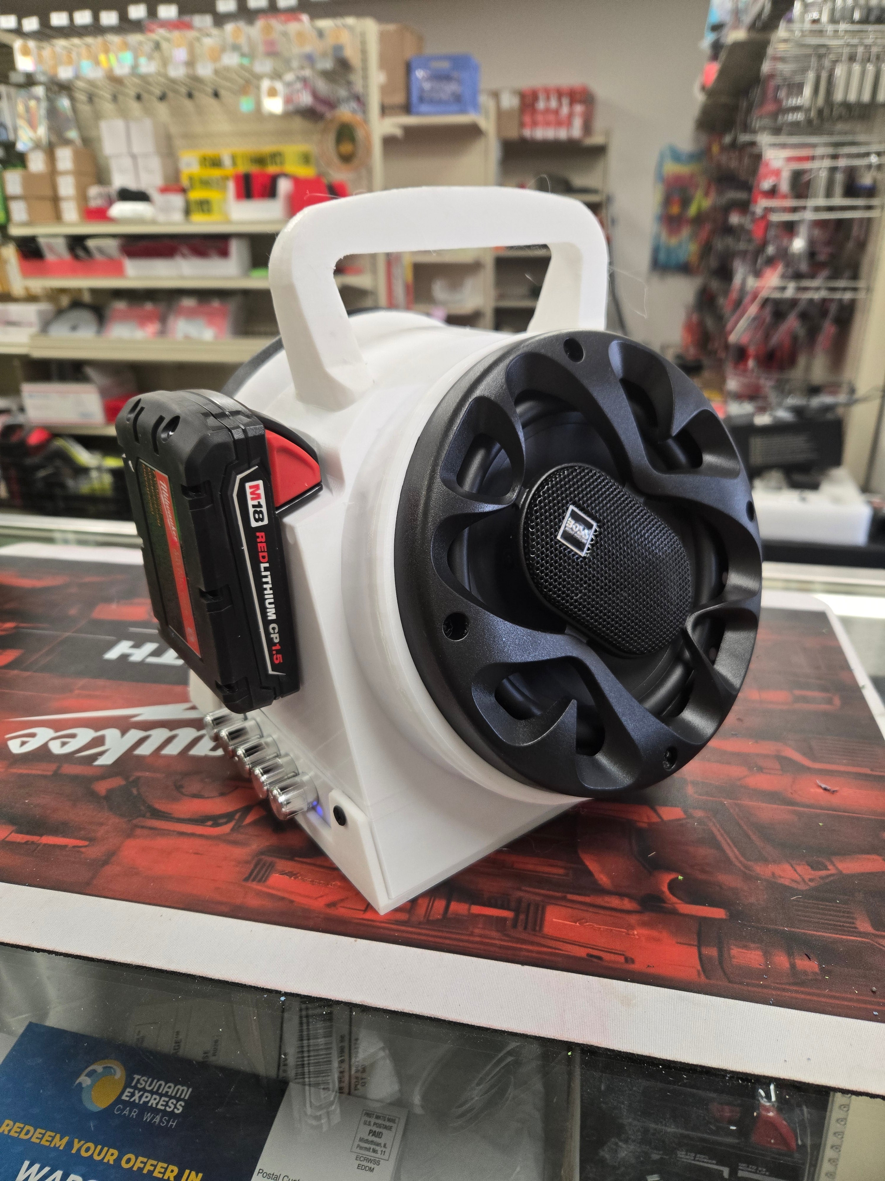 Bluetooth Boom Box powered by M18 Battery