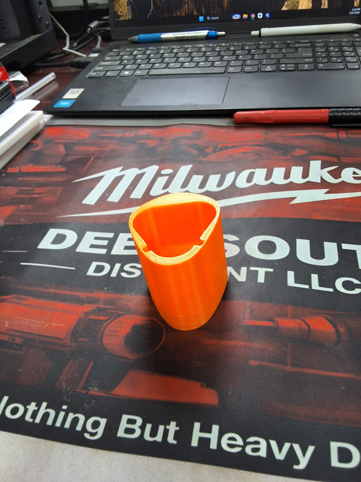 Milwaukee M12 Battery Shelf Mount | M12 Battery Holder | 3D Printed PETG Wall Organizer | Garage Workshop Tool Storage