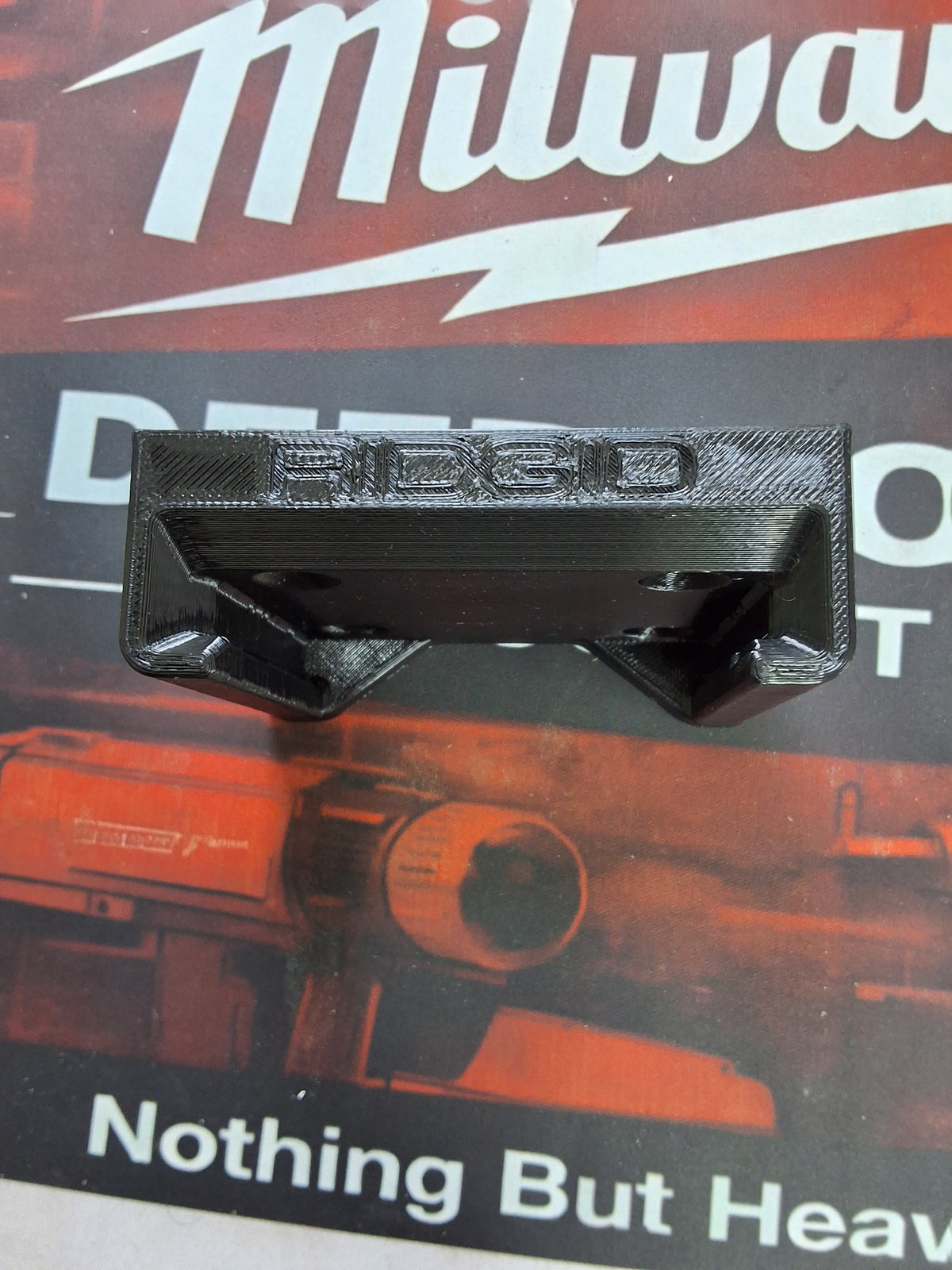 Tool & Battery Holder For Ridgid
