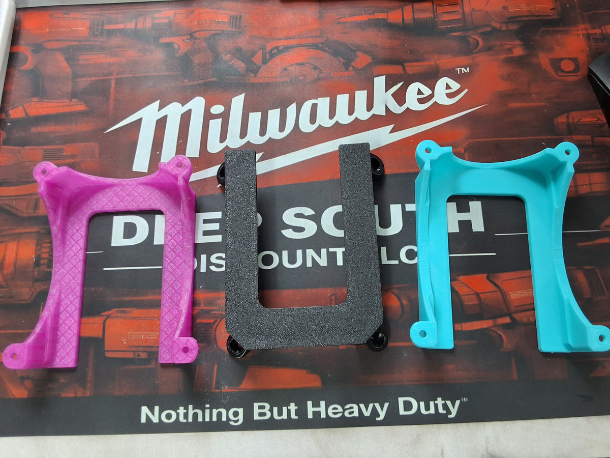 Universal Cordless Tool Wall Mount | Power Tool Holder | Drill & Impact Driver Organizer | Garage Workshop Storage | 3D Printed PETG