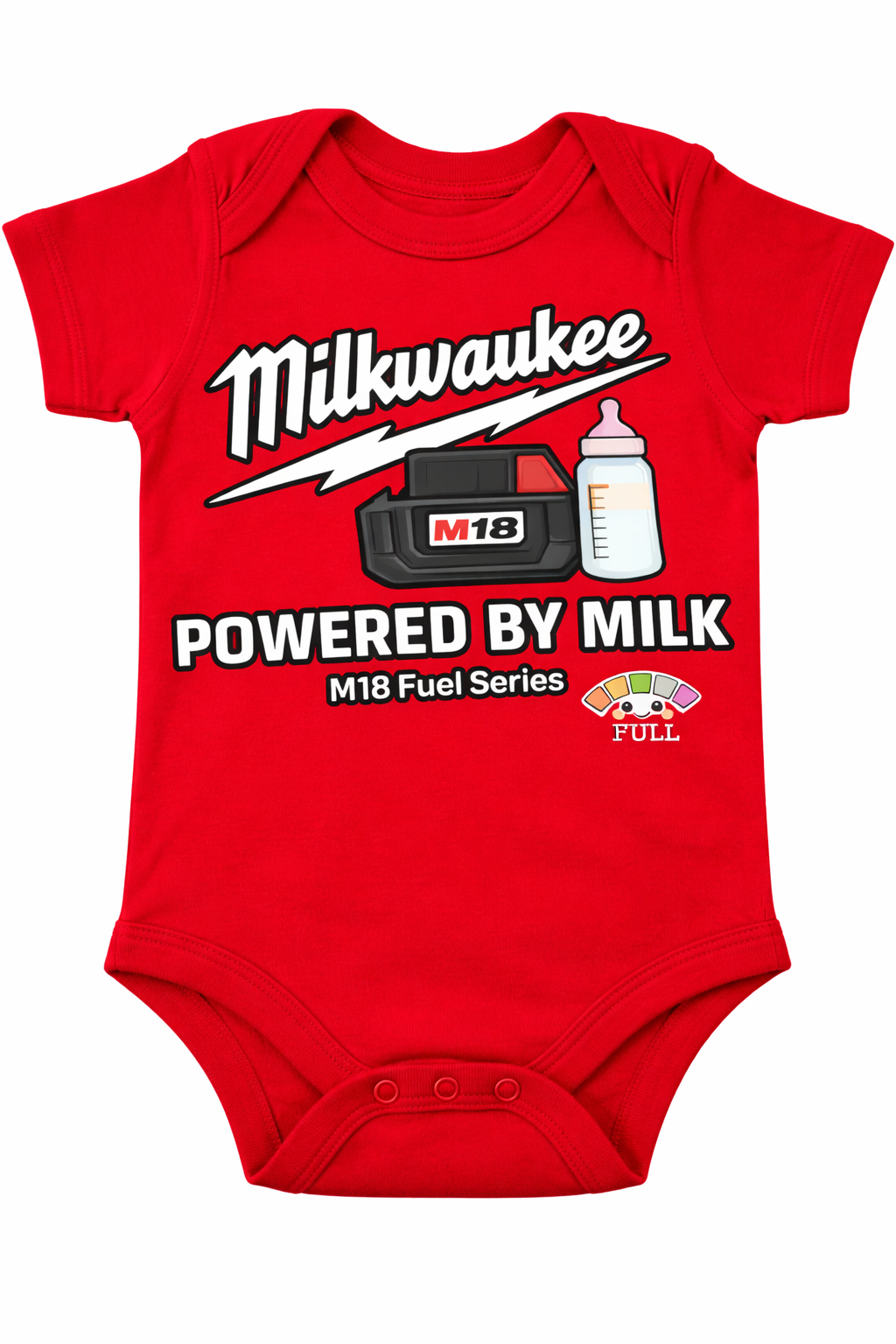 Milkwaukee Powered By Milk Onesie