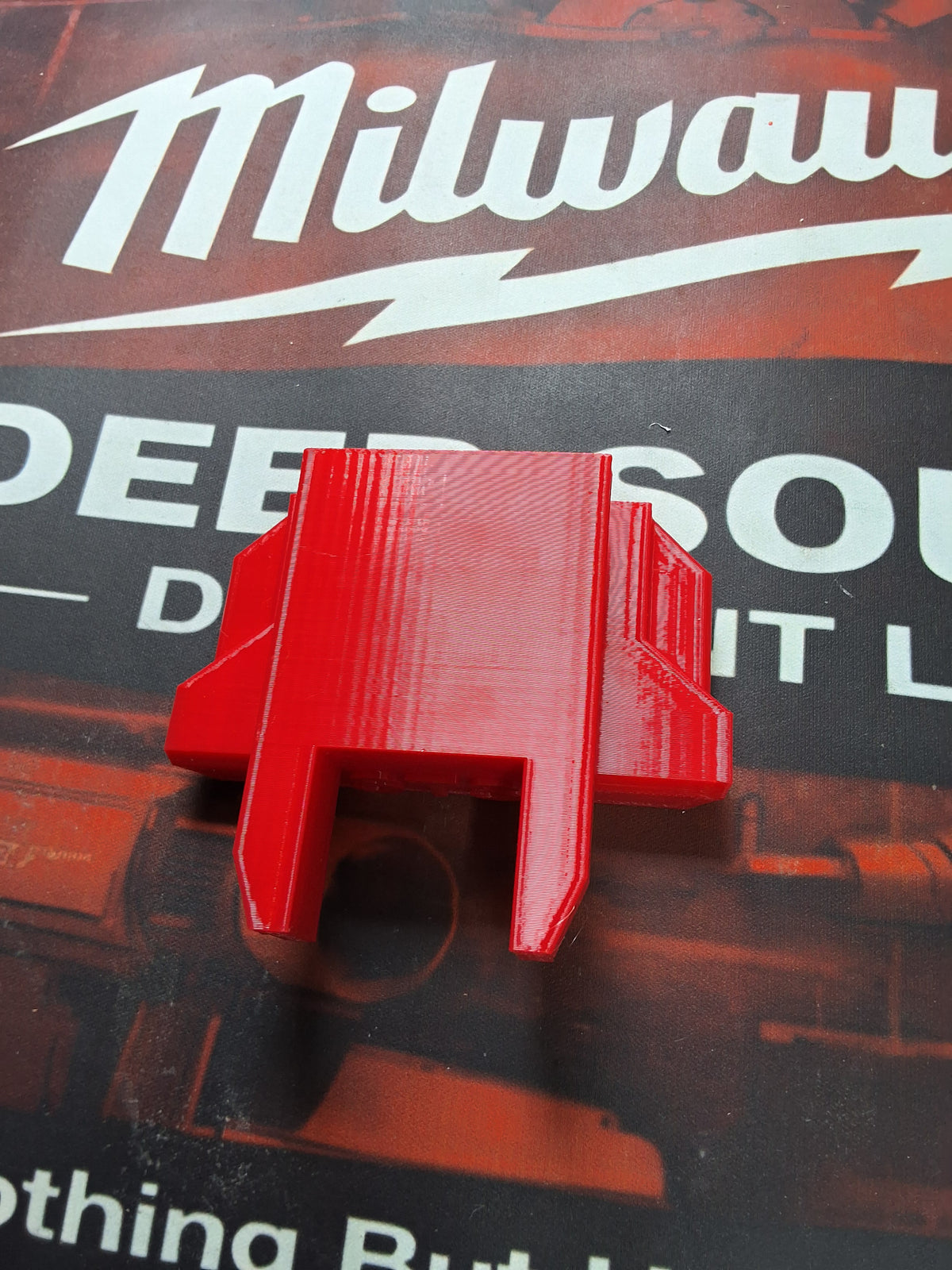 Milwaukee PACKOUT Tool Holder | M18 Tool Mount | PACKOUT Compatible Holder | PETG 3D Printed Tool Organizer | Workshop Storage