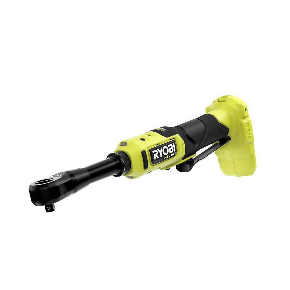 RYOBI - ONE+ HP 18V Brushless Cordless 3/8 in. Extended Reach Ratchet (Tool Only) - PBLRC25B