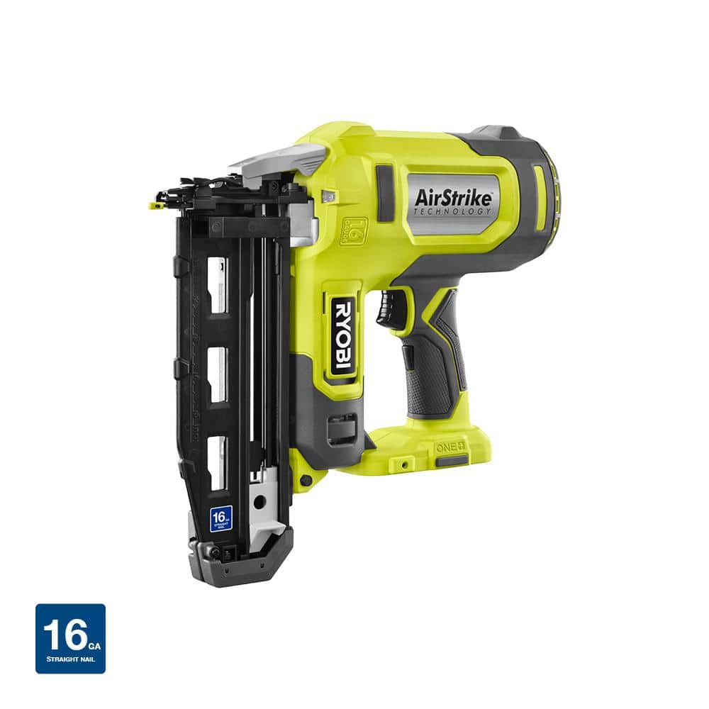 RYOBI 18-Volt 16-Gauge Cordless AirStrike Finish Nailer (Tool Only) P326 (Bulk Packaged)