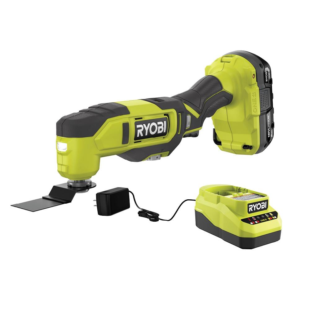 ONE+ 18V Cordless Oscillating Multi-Tool Kit with 2.0 Ah Battery and Charger