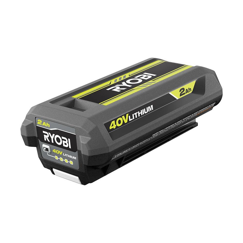 Ryobi 1003-966-407 40 Volt 2.0 Ah Lithium-Ion Slide Battery with On-Board LED Fueal Gague (New Open Box)