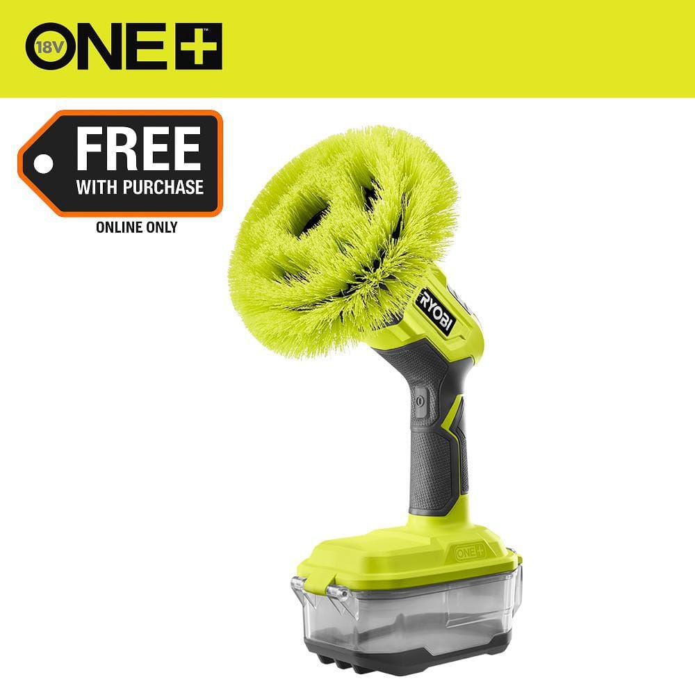 Ryobi 18-Volt ONE+ Cordless Power Scrubber (Tool Only)