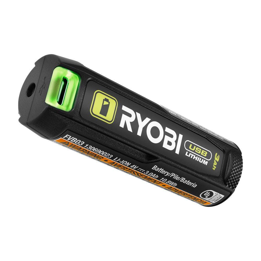 USB Lithium 3.0 Ah Lithium-Ion Rechargeable Battery