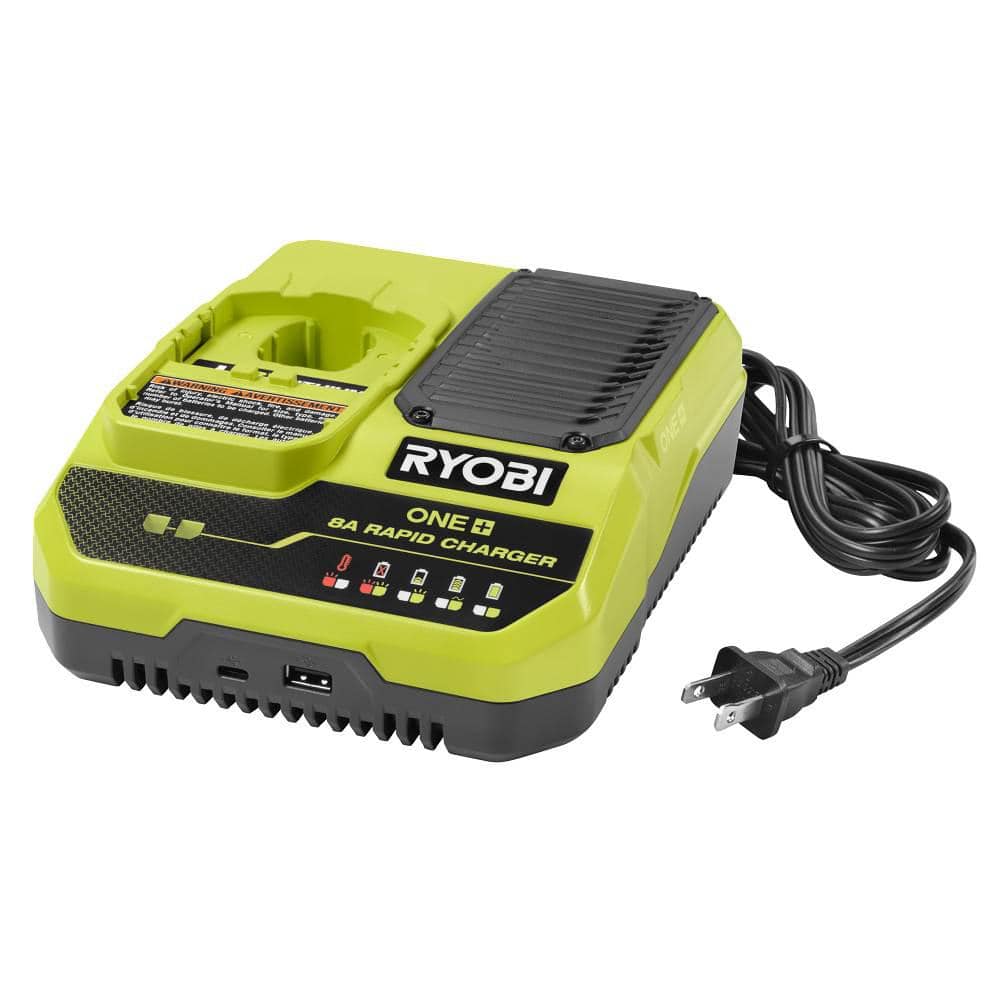 RYOBI ONE+ 18V 8A Rapid Charger