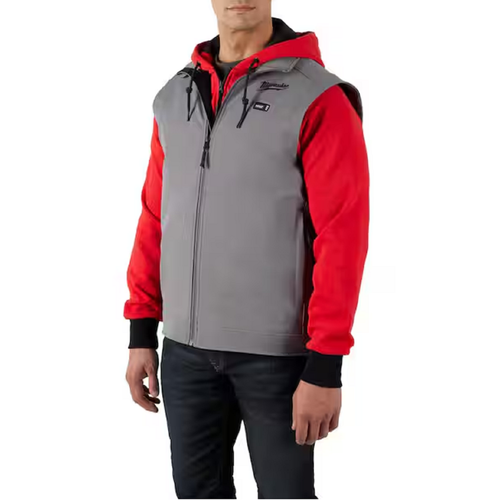 Milwaukee M12 Men's Toughshell Vest Kit, Gray, XL